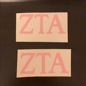 ZTA Car Sticker (2 Pack)